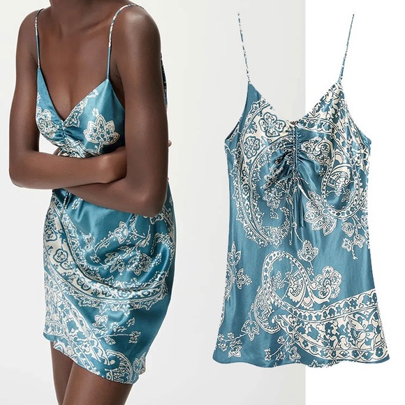 Zara Dresses & Skirts - Zara Printed Mini Dress